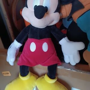 Mickey Mouse And Goofy Plush Walt Disney World Store Exclusive